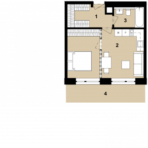 Biskupská – Byt 2.6